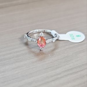 "Maybe Someday" stunning lab created Watermelon Tourmaline in size 8